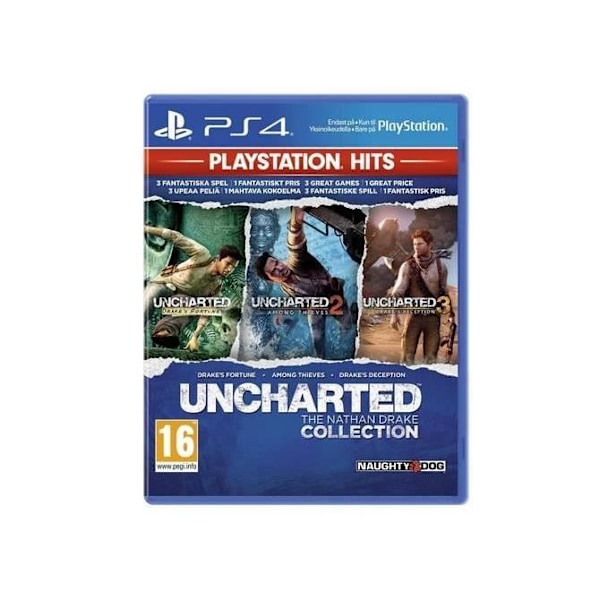 Videopeli - SONY - Uncharted: Nathan Drake -kokoelma - PS4 - Seikkailu - 1 pelaaja