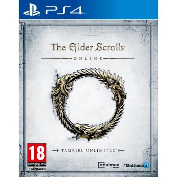 The Elder Scrolls Online Tamriel PS4-spel Vit