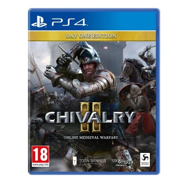 Keskiaikainen taistelupeli - Chivalry II - PS4 - Day One Edition - Verkkomoninpeli