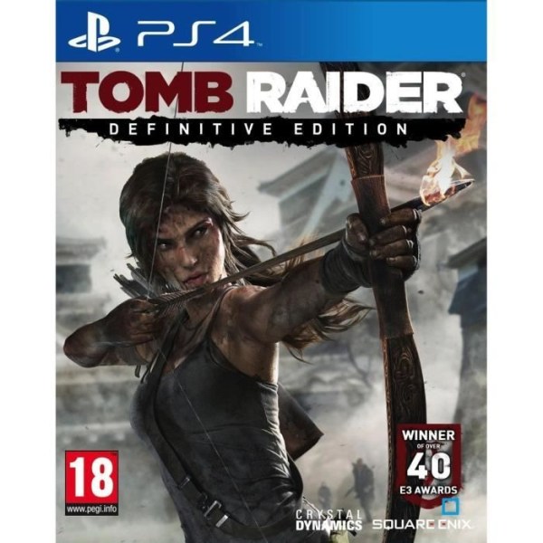 Tomb Raider Definitive Edition PS4-spel Vit