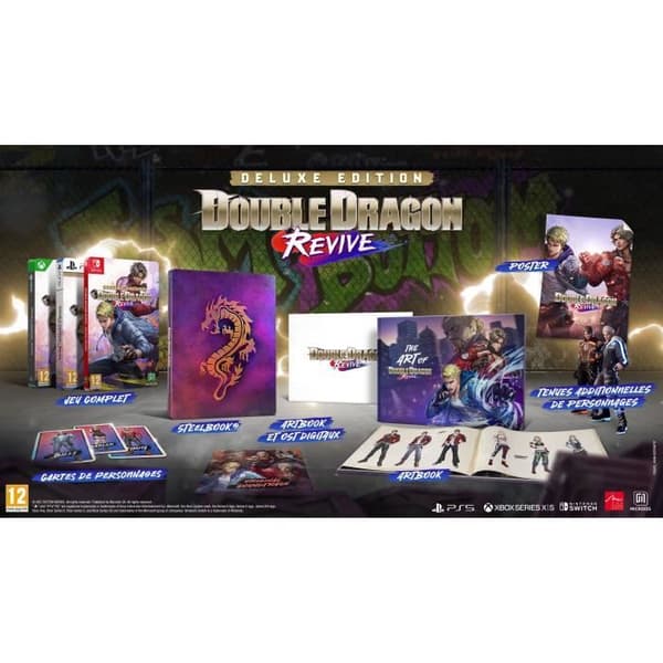 Double Dragon Revive - Deluxe Edition - Nintendo Switch Spil