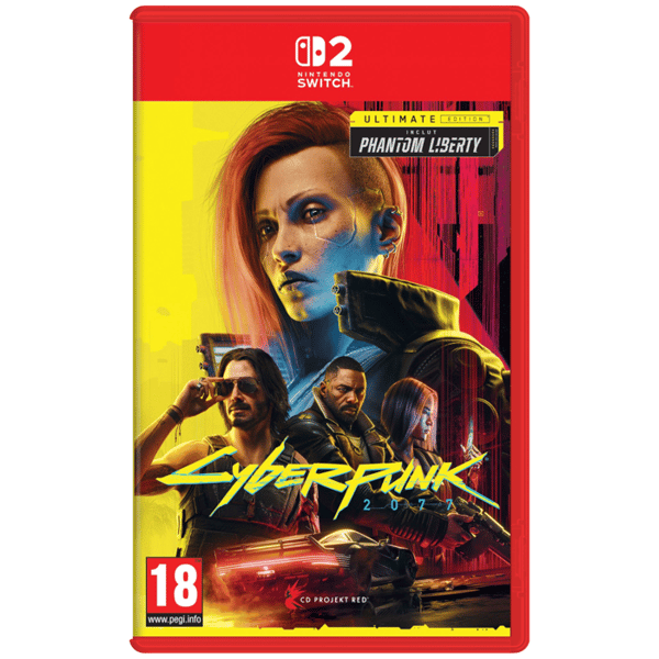 Cyberpunk 2077: Ultimate Edition + Phantom Liberty • Nintendo Switch 2 spel
