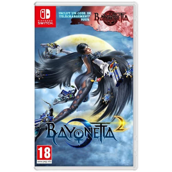 Bayonetta 2 + Bayonetta (kode) • Nintendo Switch-spil Vit