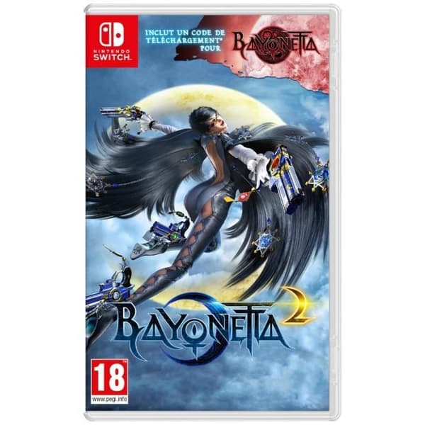 Bayonetta 2 + Bayonetta (koodi) • Nintendo Switch -peli Vit