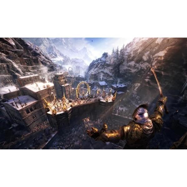 Shadow of War Definitive Edition PS4-spel Vit