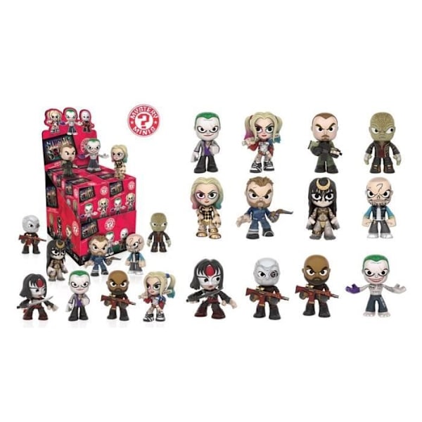 DC Heroes Suicide Squad Mystery Minis Figur - FUNKO - 1 tilfældig boks