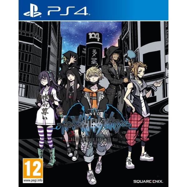 NEO: The World Ends With You PS4 -spel Vit