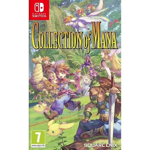 SAMLING AV MANA Switch Game Vit