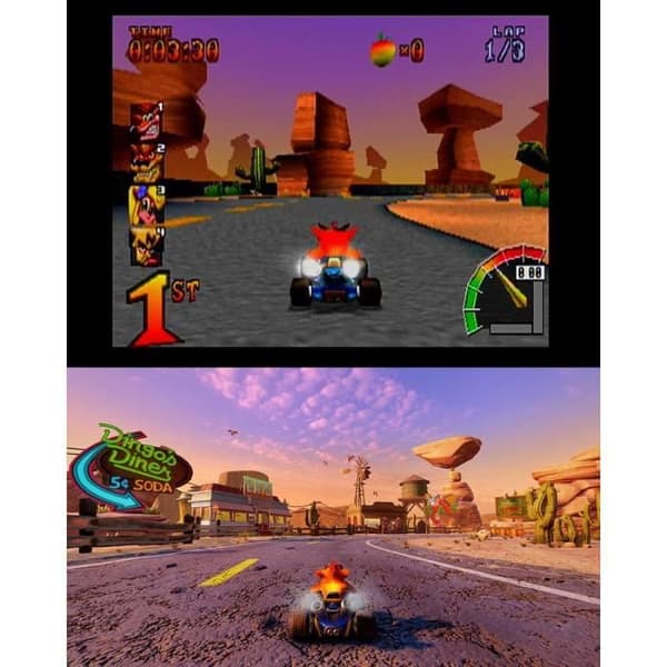 Crash Team Racing Nitro Fueled Spil PS4 Vit