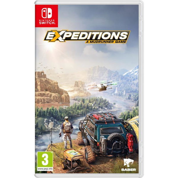 Nintendo Switch videospil - Plaion - MudRunner - Ekspeditioner - Platforme - Kompakt - Let