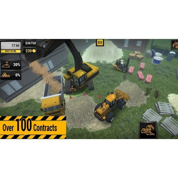 Konstruktionsmaskiner Simulator Spil Nintendo Switch