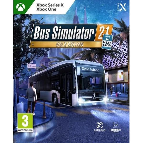 Bus Simulator Next Stop Gold Edition - Spel - Xbox Series X - Simulering - 7+ - Onlineläge