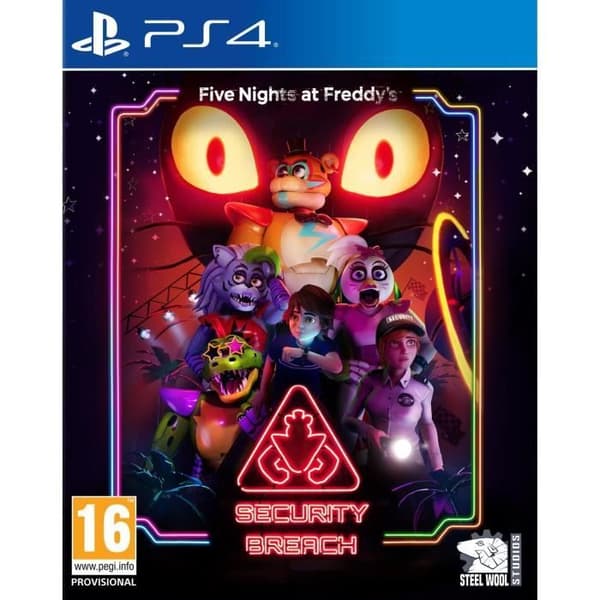 Five Nights at Freddy's: Security Breach PS4 -peli