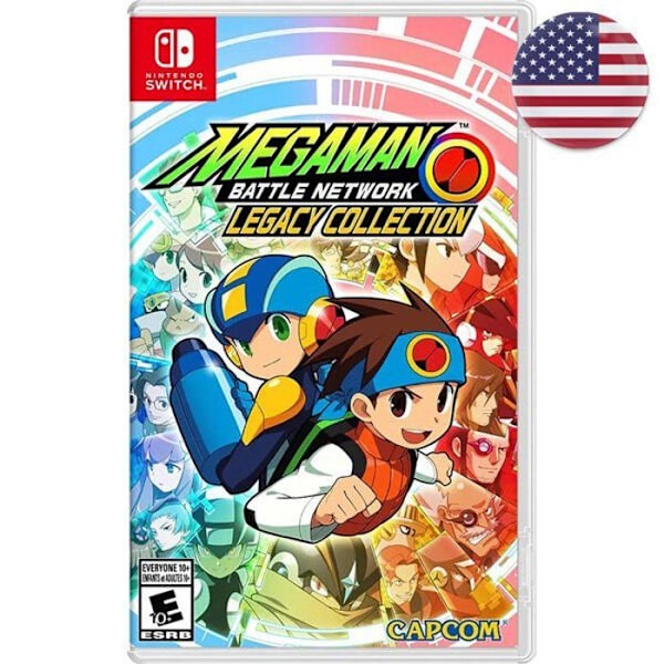 Samling Arv Mega Man Battle Network - CAPCOM - Från 10 år - Blanda - 10 spel ingår