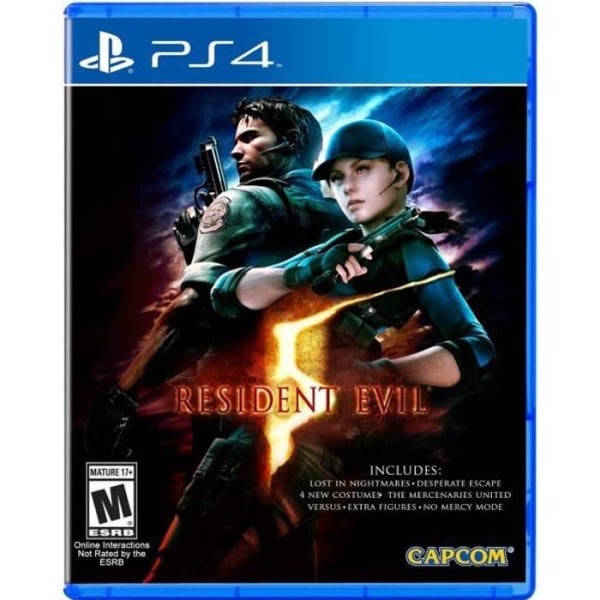 Resident Evil 5 HD PS4 - Action - Capcom - Återutgivning - Revolutionerande grafik - Spel