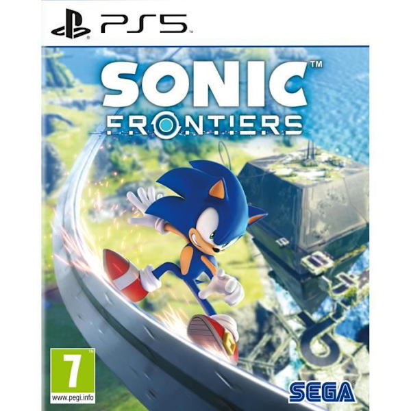 Sonic Frontiers PS5 spil Blå