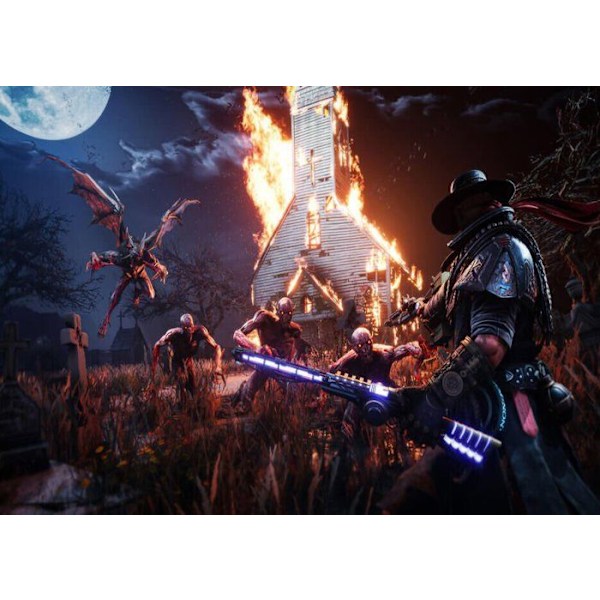 Evil West-Spil-PS4 Hvid