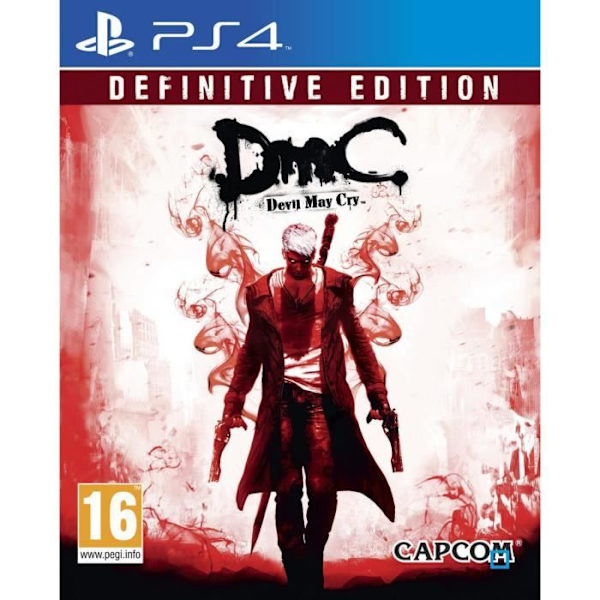 PS4-spel - Devil May Cry Definitive - Ultimate - Action - 16+ Vit