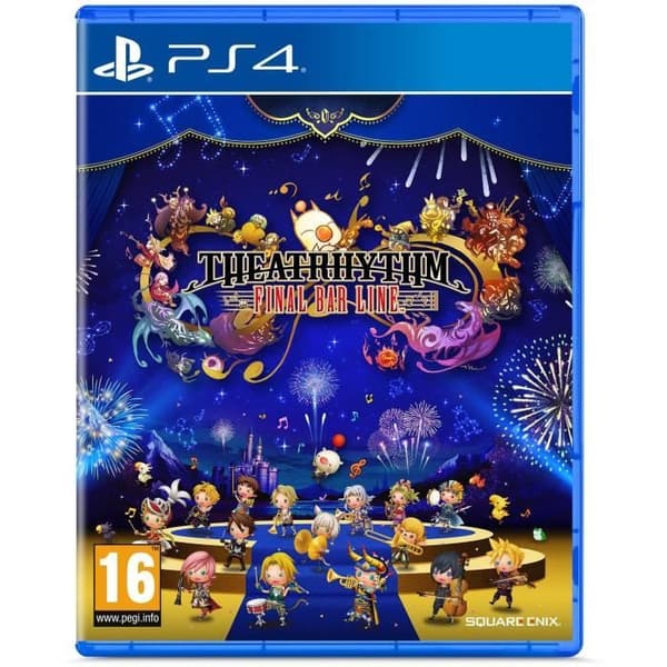 Theatrhythm Final Bar Line PS4-pelit Hvid