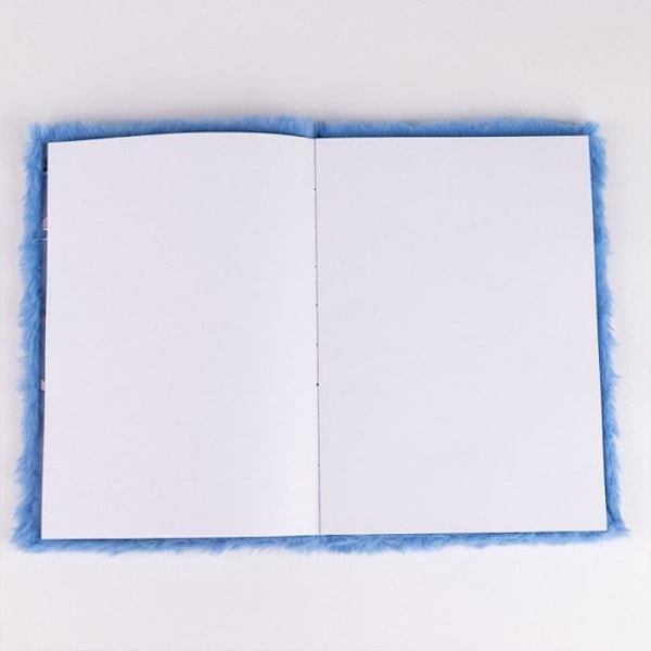 Disney Stitch Fur notesbog Blå
