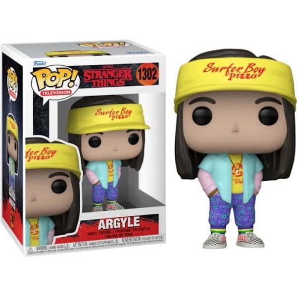 Stranger Things Figurine - Kausi 4 - Argyle - 10 cm