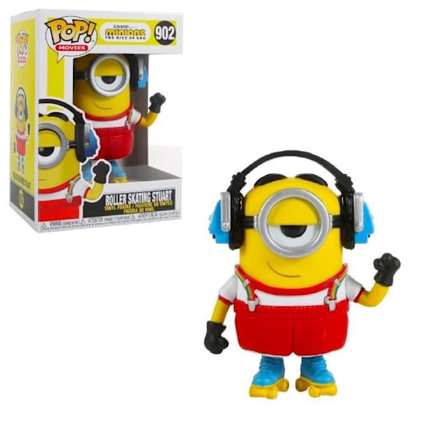 Funko Pop! Filmer: Minions 2- Roller Skating Stuart