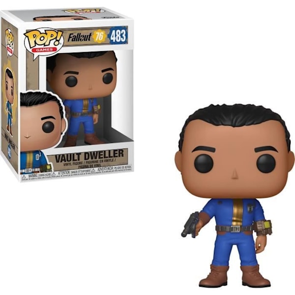Figurko Funko Pop! Spil: Fallout 76 - Vault Dweller (Mand)