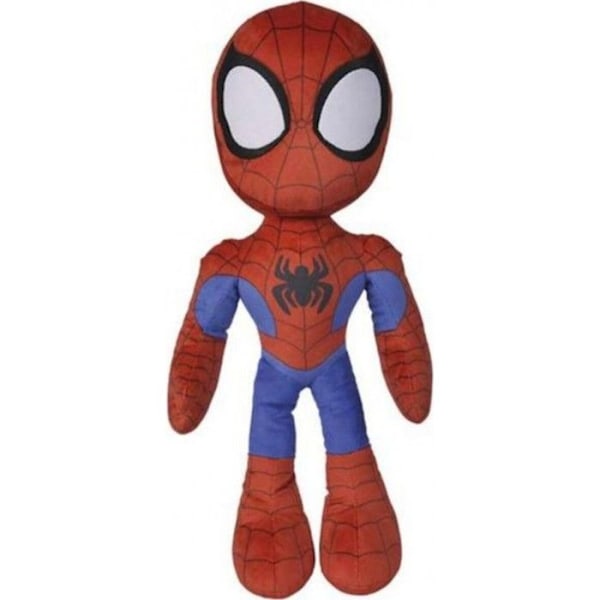 Plys legetøj - Spiderman - 50 cm - Lysende øjne - Rød/Blå - Disney licens röd blå