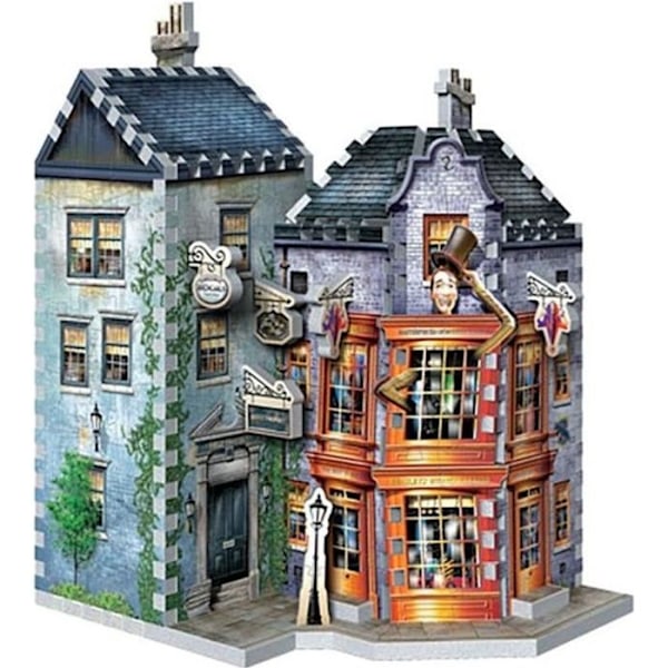 Harry Potter 3D Puslespil Weasley Shops - 285 stk - Diagon Alley Collection Flerfärgad