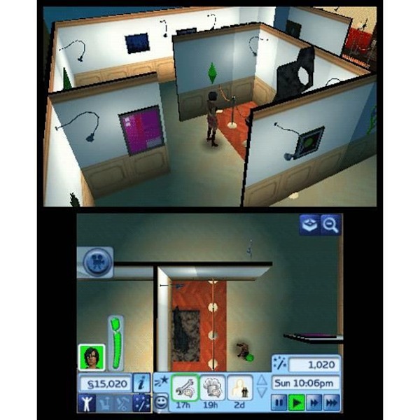 Videospil - EA - The Sims 3 - 3DS - Simulering - Standard Edition - PEGI 12+