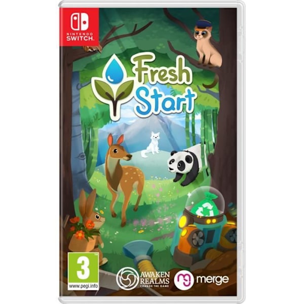 Videopeli - MERGE GAMES - Fresh Start Cleaning Simulator - Nintendo Switch - 1 Pelaaja - PEGI 3+