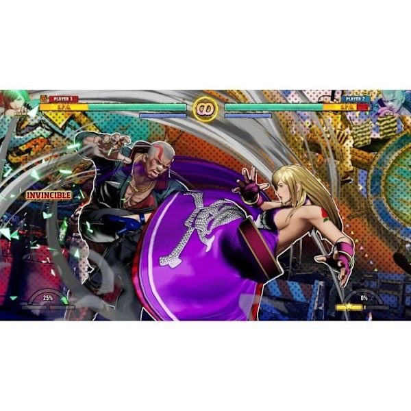 Fatal Fury Wolvesin kaupunki - Erikoisversio - Xbox Series X -peli Flerfärgad