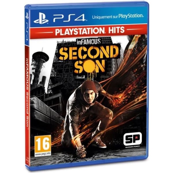 inFAMOUS: Second Sound PlayStation Hits PS4-spel