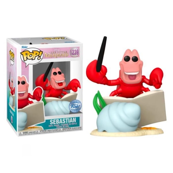 Figurine Funko Pop! Disney Den Lille Havfrue - Sebastian 1239 Eksklusiv Flera färger