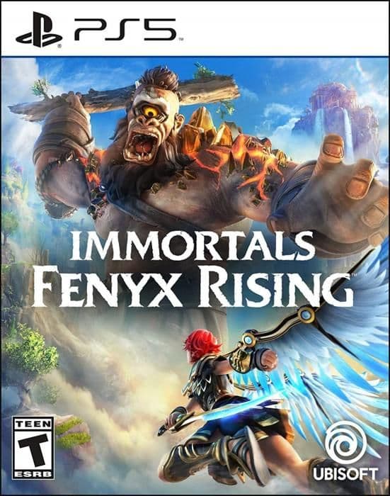 Videopeli - Ubisoft - Immortals Fenyx Rising - Seikkailu - PS5 - Blu-Ray