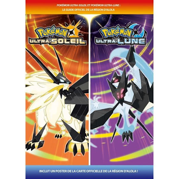 Pokemon Ultra Sun og Ultra Moon Officiel guide - Nintendo 3DS Flerfärgad