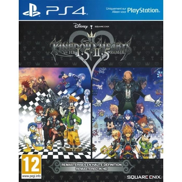 Kingdom Hearts HD 1.5 & 2.5 Remix PS4-spel + 2 tumspaksknappar gratis