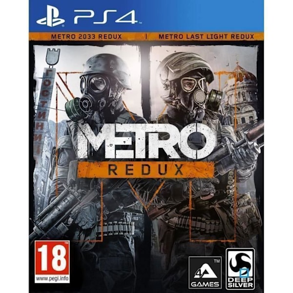 Videospil - Deep Silver - Metro Redux - PS4 - Standardudgave - Action/Eventyr - 1 spiller