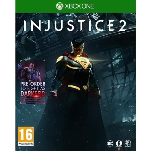 Injustice 2 Xbox One Game + 2 Thumstick-knapper