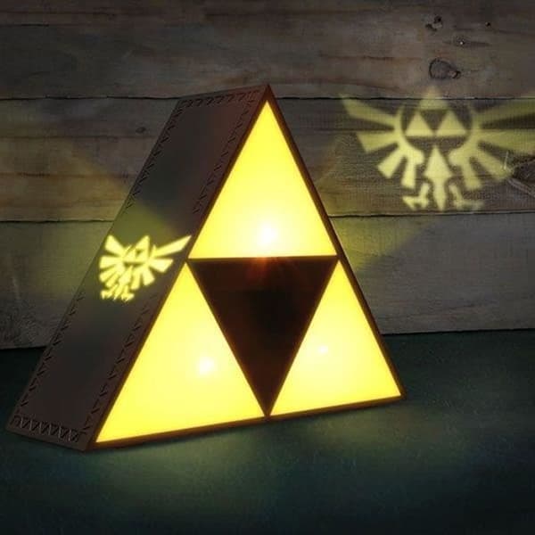 Zelda USB-lampa - Tri-force x 1 - Paladone brun/gul
