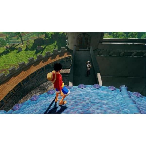 One Piece World Seeker PS4-spel Vit