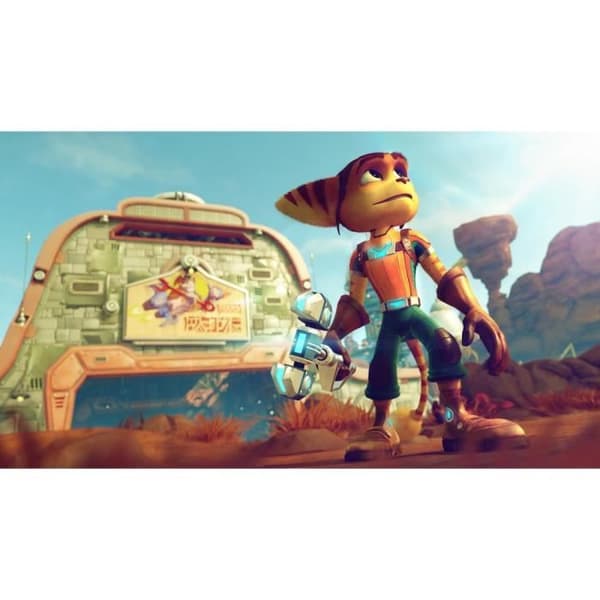 Ratchet & Clank PS4-spel Vit