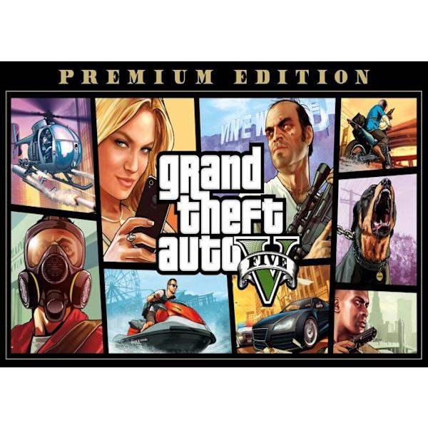 Videospil - Rockstar Games - GTA 5 Premium Edition - Action - 1-1 spillere - PS4