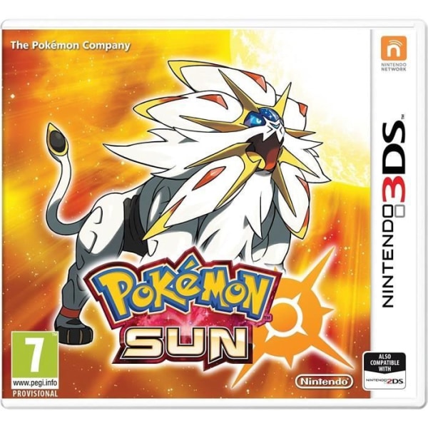 Pokemon Sun (3DS) - Engelsk import