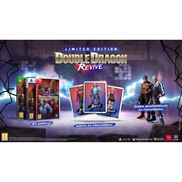 Double Dragon Revive - Begrænset Udgave - Nintendo Switch Spil