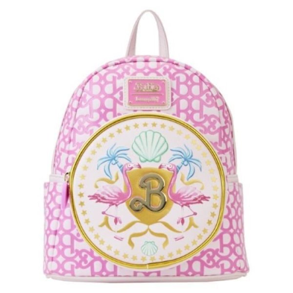 Rygsæk - Loungefly - Barbie - Logo Barbie Film - 21x26x11cm - Barn - Pige