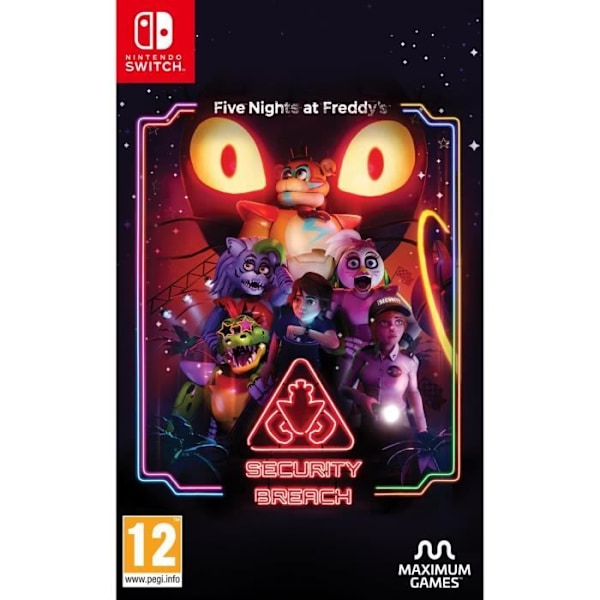 Five Nights at Freddy's Security Breach - Nintendo Switch-spil - Action - Steel Wool Studios - Cartridge