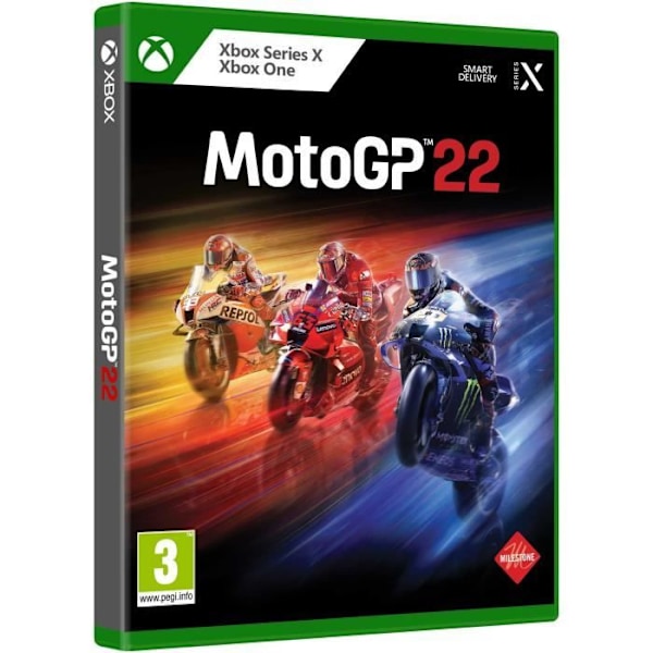 Kilpapeli - Milestone - MotoGP 22 - Xbox Series X - Monikielinen - Online-tila