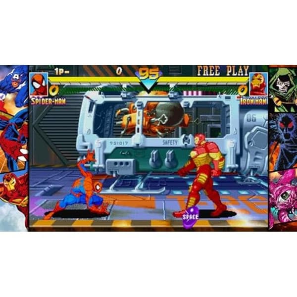 Videospel - CAPCOM - Marvel vs Fighting Samling - Strid - PlayStation 4 - Onlinespel