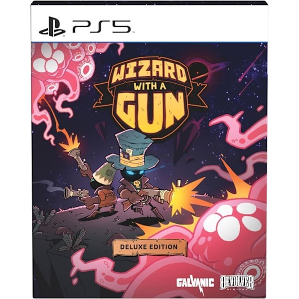 Videospel - Wizard With a Gun - Deluxe Edition - PS5 - Äventyr - I förpackning - Online-kooperativ